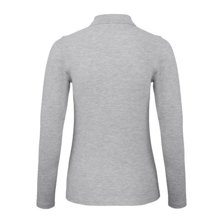 B&C ID.001 LSL női hosszú ujjú galléros póló