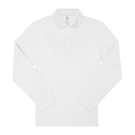 B&C My polo 180 hosszú ujjú galléros póló