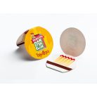 Kör alakú egyedi reklámgyufa