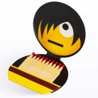 Kör alakú egyedi reklámgyufa