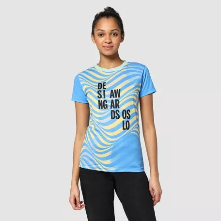 Szublimált, pamut tapintású PES T-Shirt