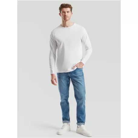 Fruit of the loom férfi hosszú ujjú kereknyakú póló
