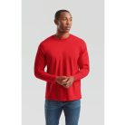 Fruit of the loom férfi hosszú ujjú kereknyakú póló