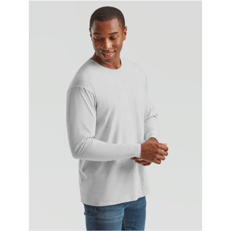 Fruit of the loom férfi hosszú ujjú kereknyakú póló
