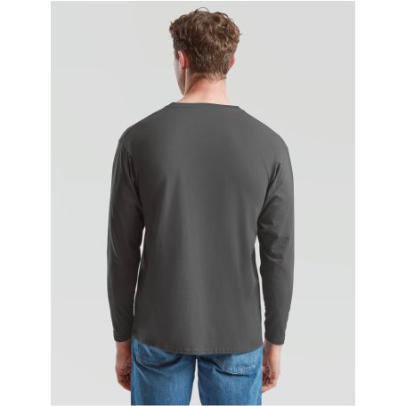 Fruit of the loom férfi hosszú ujjú kereknyakú póló