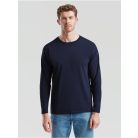 Fruit of the loom férfi hosszú ujjú kereknyakú póló