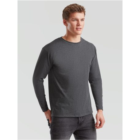Fruit of the loom férfi hosszú ujjú kereknyakú póló