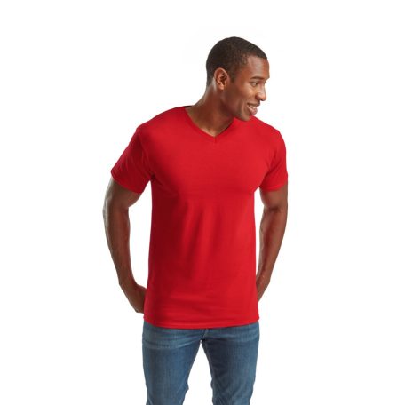 Fruit of the loom V-nyakú férfi póló