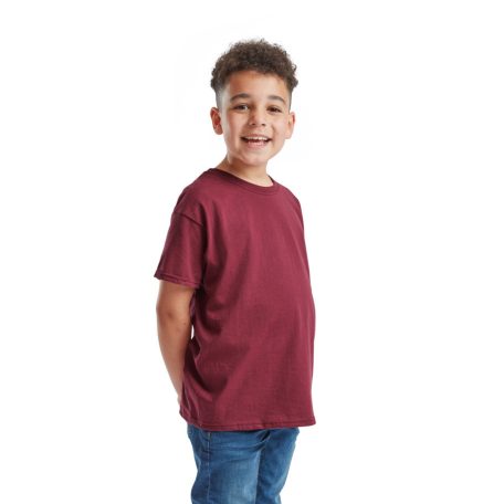 Fruit of the loom Kids Valueweight T gyerek kereknyakú póló