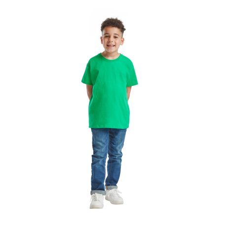 Fruit of the loom Kids Valueweight T gyerek kereknyakú póló