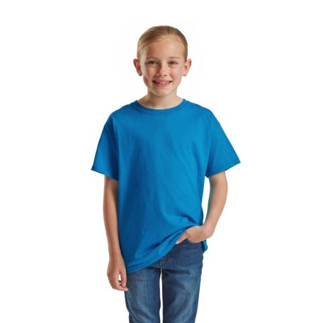 Fruit of the loom Kids Valueweight T gyerek kereknyakú póló