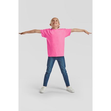 Fruit of the loom Kids Valueweight T gyerek kereknyakú póló