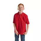 Fruit of the loom 65/35 gyerek rövid ujjú galléros póló