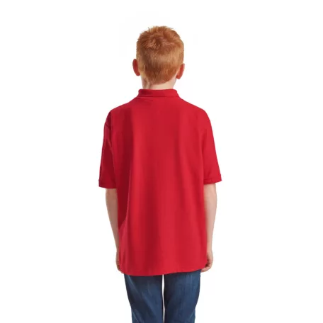 Fruit of the loom 65/35 gyerek rövid ujjú galléros póló