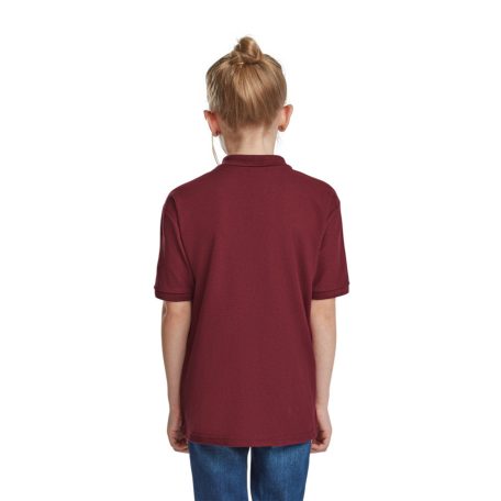 Fruit of the loom 65/35 gyerek rövid ujjú galléros póló
