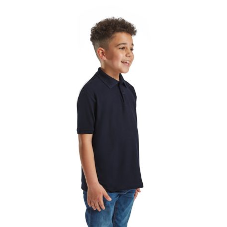 Fruit of the loom 65/35 gyerek rövid ujjú galléros póló