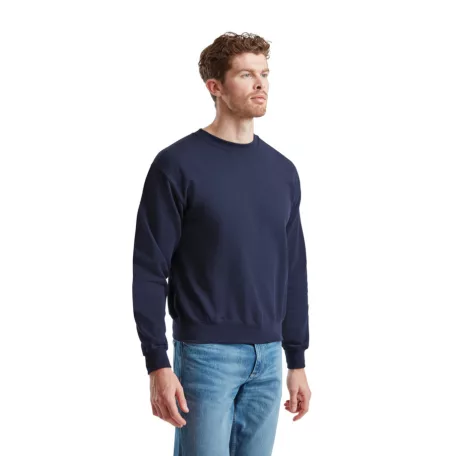 Fruit of the loom férfi kereknyakú pulóver