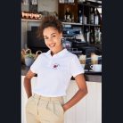 Fruit of the Loom LADY-FIT 65/35 női rövid ujjú galléros póló