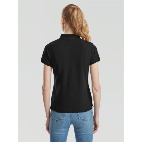 Fruit of the Loom LADY-FIT 65/35 női rövid ujjú galléros póló