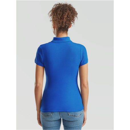 Fruit of the Loom LADY-FIT 65/35 női rövid ujjú galléros póló