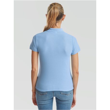 Fruit of the Loom LADY-FIT 65/35 női rövid ujjú galléros póló