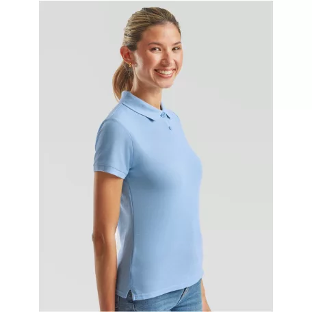 Fruit of the Loom LADY-FIT 65/35 női rövid ujjú galléros póló