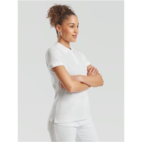 Fruit of the Loom LADY FIT PREMIUM női rövid ujjú galléros póló