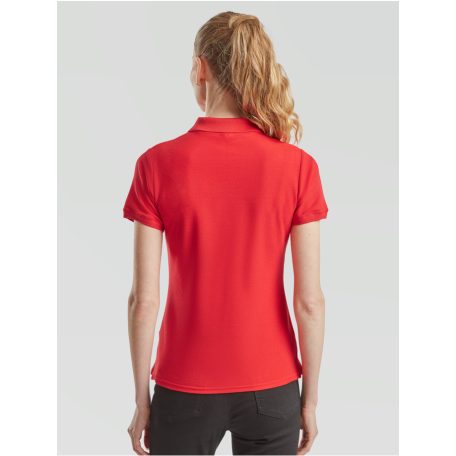 Fruit of the Loom LADY FIT PREMIUM női rövid ujjú galléros póló