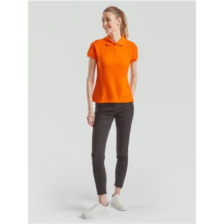 Fruit of the Loom LADY FIT PREMIUM női rövid ujjú galléros póló