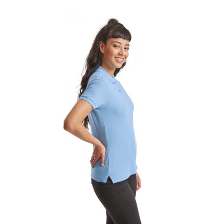 Fruit of the Loom LADY FIT PREMIUM női rövid ujjú galléros póló
