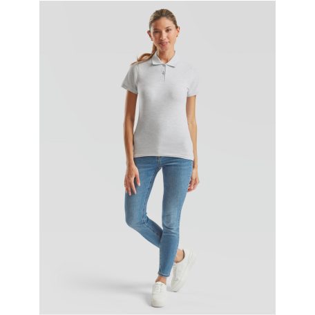 Fruit of the Loom LADY FIT PREMIUM női rövid ujjú galléros póló