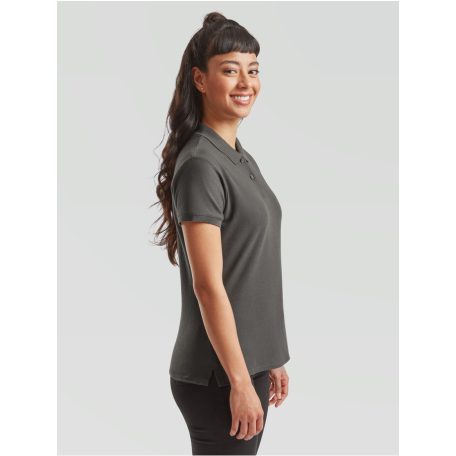Fruit of the Loom LADY FIT PREMIUM női rövid ujjú galléros póló