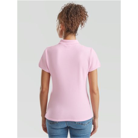 Fruit of the Loom LADY FIT PREMIUM női rövid ujjú galléros póló