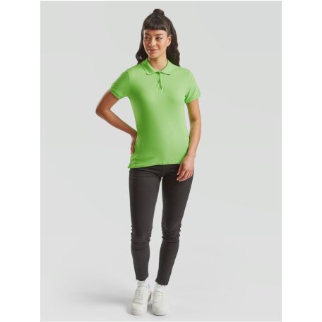 Fruit of the Loom LADY FIT PREMIUM női rövid ujjú galléros póló