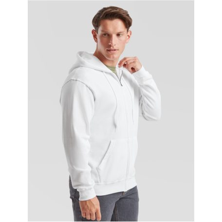 Fruit of the loom férfi cipzáras kapucnis pulóver