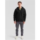 Fruit of the loom férfi cipzáras kapucnis pulóver