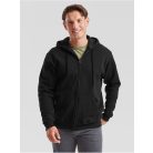 Fruit of the loom férfi cipzáras kapucnis pulóver