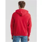 Fruit of the loom férfi cipzáras kapucnis pulóver