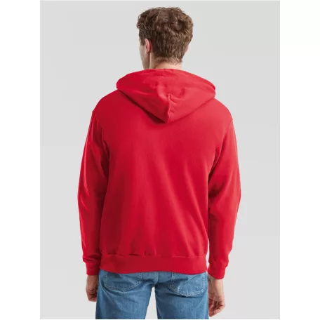 Fruit of the loom férfi cipzáras kapucnis pulóver