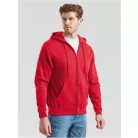 Fruit of the loom férfi cipzáras kapucnis pulóver