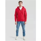 Fruit of the loom férfi cipzáras kapucnis pulóver