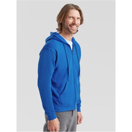 Fruit of the loom férfi cipzáras kapucnis pulóver