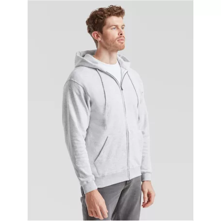 Fruit of the loom férfi cipzáras kapucnis pulóver