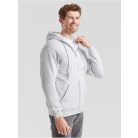 Fruit of the loom férfi cipzáras kapucnis pulóver