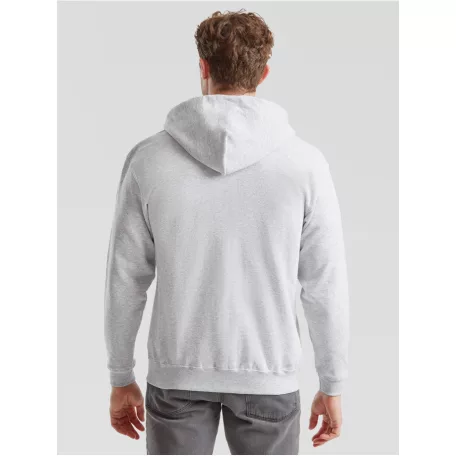 Fruit of the loom férfi cipzáras kapucnis pulóver