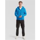 Fruit of the loom férfi cipzáras kapucnis pulóver