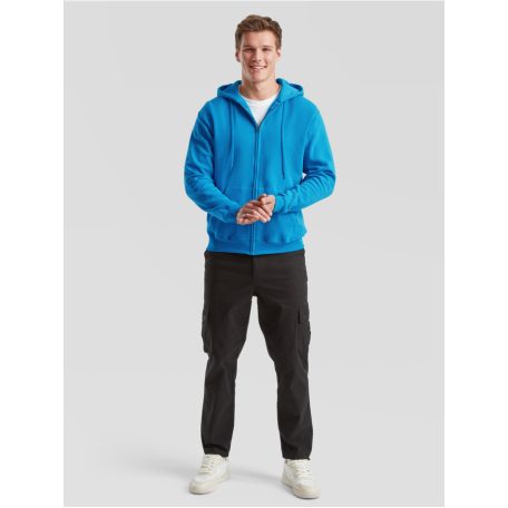 Fruit of the loom férfi cipzáras kapucnis pulóver