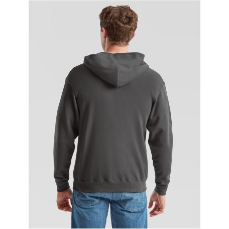 Fruit of the loom férfi cipzáras kapucnis pulóver