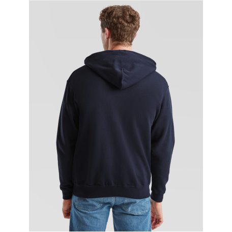 Fruit of the loom férfi cipzáras kapucnis pulóver