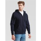 Fruit of the loom férfi cipzáras kapucnis pulóver